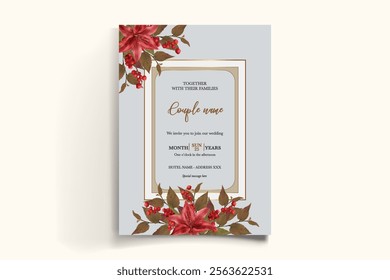 floral bridal shower invitation templates