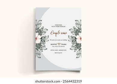 floral bridal shower invitation templates
