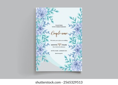 floral bridal shower invitation templates