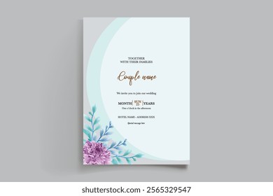 floral bridal shower invitation templates