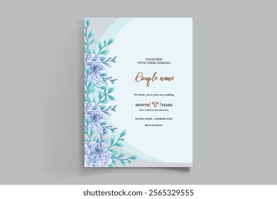floral bridal shower invitation templates