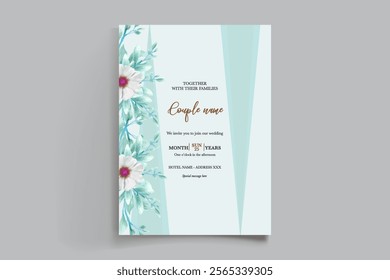 floral bridal shower invitation templates