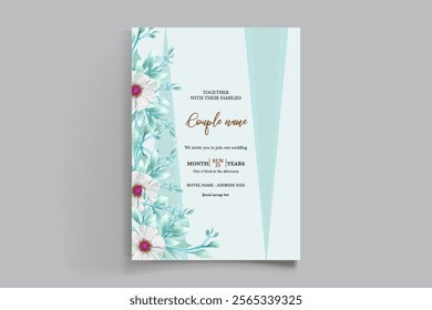 floral bridal shower invitation templates