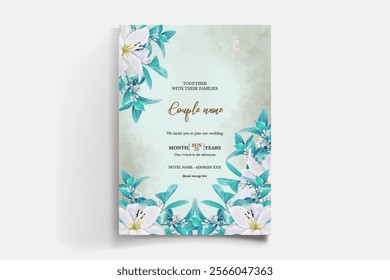 floral bridal shower invitation templates