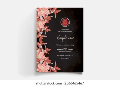 floral bridal shower invitation templates