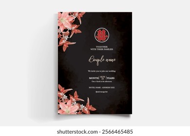 floral bridal shower invitation templates