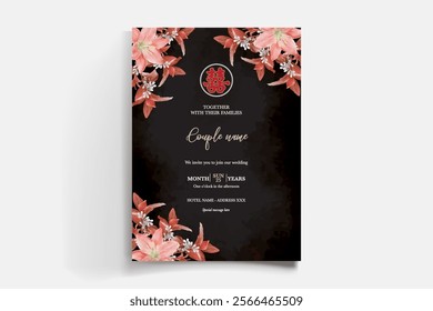 floral bridal shower invitation templates