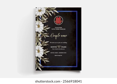 floral bridal shower invitation templates