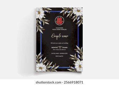 floral bridal shower invitation templates