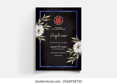 floral bridal shower invitation templates