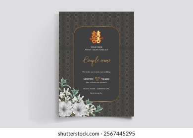 floral bridal shower invitation templates