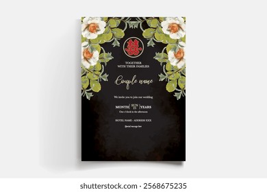 floral bridal shower invitation templates