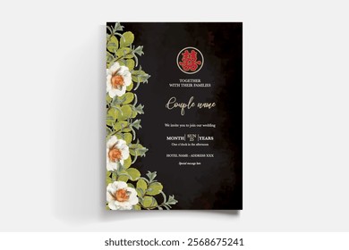 floral bridal shower invitation templates