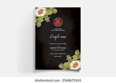 floral bridal shower invitation templates