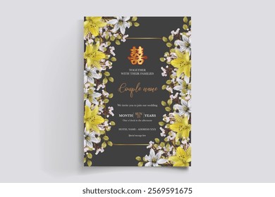 floral bridal shower invitation templates