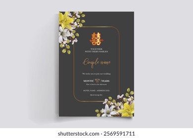 floral bridal shower invitation templates
