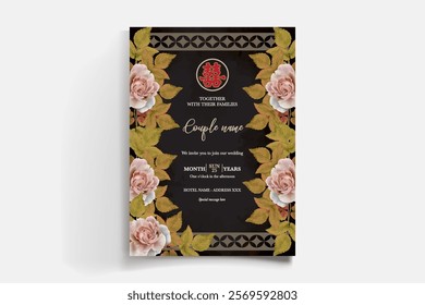 floral bridal shower invitation templates