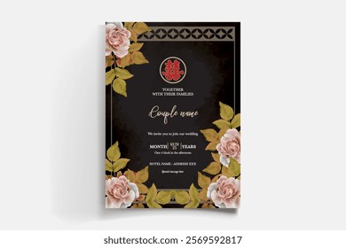 floral bridal shower invitation templates