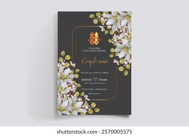 floral bridal shower invitation templates