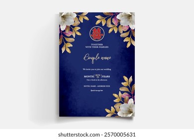 floral bridal shower invitation templates