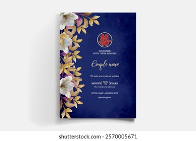 floral bridal shower invitation templates