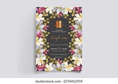 floral bridal shower invitation templates