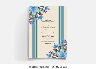 floral bridal shower invitation templates