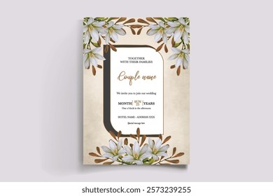 floral bridal shower invitation templates