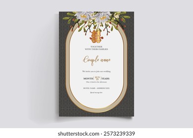floral bridal shower invitation templates