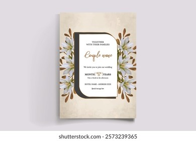 floral bridal shower invitation templates