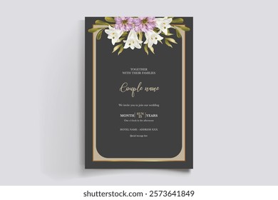 floral bridal shower invitation templates
