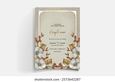 floral bridal shower invitation templates