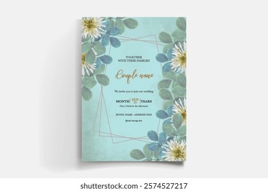 floral bridal shower invitation templates