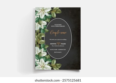 floral bridal shower invitation templates