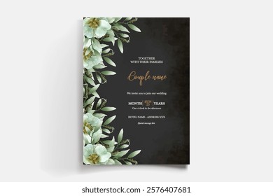 floral bridal shower invitation templates