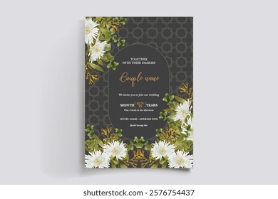 floral bridal shower invitation templates