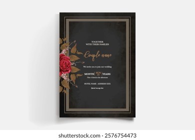 floral bridal shower invitation templates