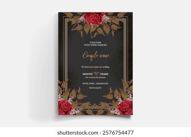 floral bridal shower invitation templates