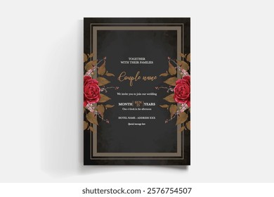 floral bridal shower invitation templates