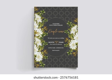 floral bridal shower invitation templates