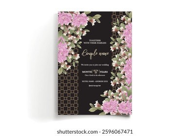 floral bridal shower invitation templates