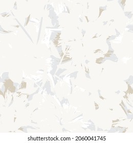 Floral brush strokes seamless pattern background for fashion prints, graphics, backgrounds and crafts