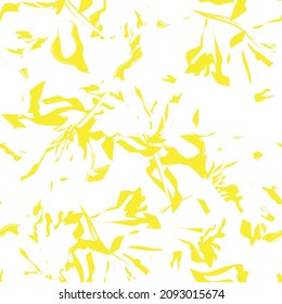 Rodamientos de pincel floral fondo de patrón sin fisuras para impresiones de moda, gráficos, fondos y artesanías