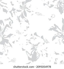 Rodamientos de pincel floral fondo de patrón sin fisuras para impresiones de moda, gráficos, fondos y artesanías