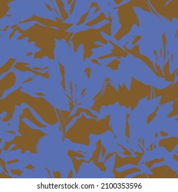 Floral brush strokes seamless pattern background for fashion prints, graphics, backgrounds and crafts