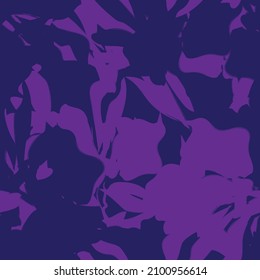 Rodajes de pincel floral fondo de patrón sin fisuras para textiles de moda, gráficos, fondos y artesanías