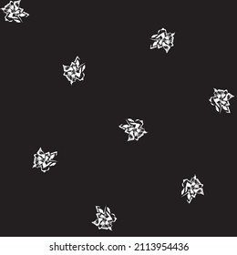 Floral brush strokes seamless pattern design for fashion textiles, graphics, backgrounds and crafts