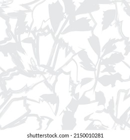 Paredes de pincel floral diseño de patrones sin fisuras para textiles de moda, gráficos, fondos y artesanías