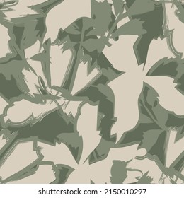 Paredes de pincel floral diseño de patrones sin fisuras para textiles de moda, gráficos, fondos y artesanías