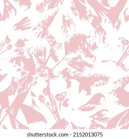 Paredes de pincel floral diseño de patrones sin fisuras para textiles de moda, gráficos, fondos y artesanías